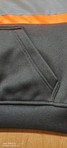 Sweat-shirt <span class=keywords><strong>de</strong></span> <span class=keywords><strong>travail</strong></span> <span class=keywords><strong>de</strong></span> sécurité à manches longues orange et noir à logo personnalisé, haute visibilité, réfléchissant, coupe-vent et imperméable - Product Image 5