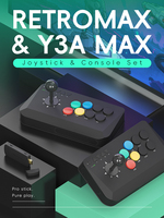 Manette d'arcade sans fil Data Frog Y3A Max pour PC, Android TV Box, jeux de combat, manettes d'arcade pour M8 Fighter Joystick, Windows PC