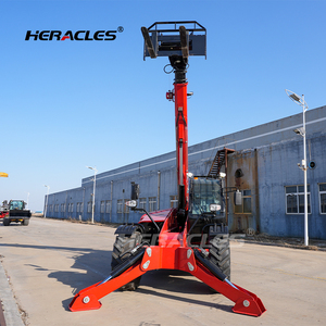 Chariot élévateur télescopique polyvalent <span class=keywords><strong>HERACLES</strong></span> avec système hydraulique complet et boîte de vitesses Yuchai pour attache de tracteur agricole - Product Image 4