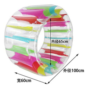 Juguete acuático inflable de PVC de 100x60x65cm, flotador para piscina para niños y adultos, uso en exteriores - Product Image 4