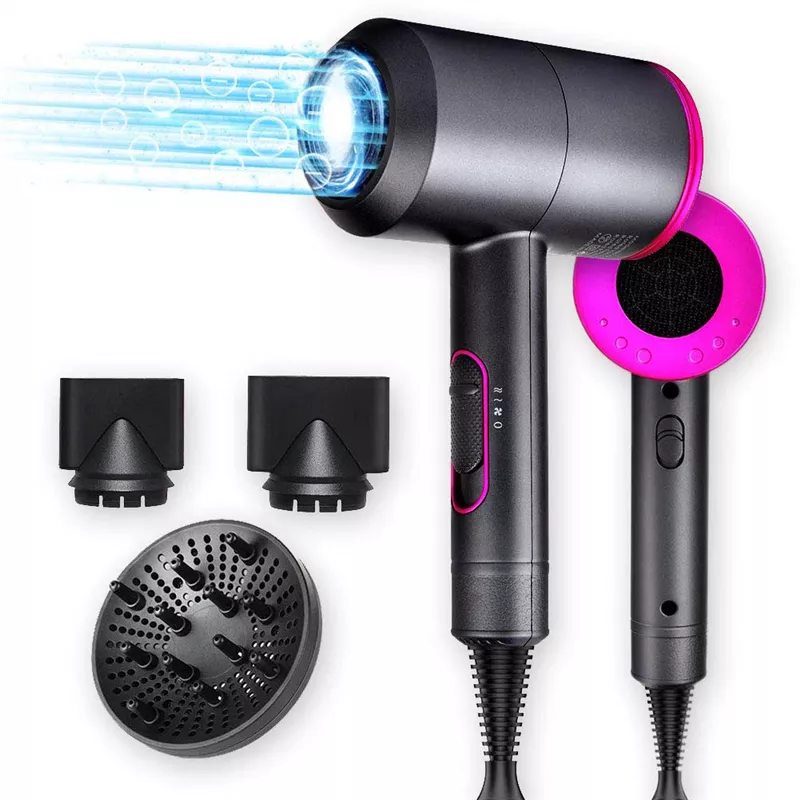 Лидер продаж, фен для волос с отрицательными ионами на Amazon, 2000 Вт, профессиональные салонные бытовые фен для волос