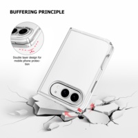 Coque de téléphone brillante magnétique antichoc 360° en TPU+PC avec paillettes pour iPhone 18 Fold, 18 Ultra, 18 Pro Max, 17, 16, 15, 14 – Vente en gros