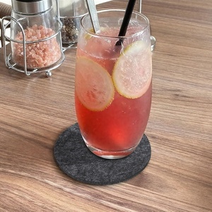 5mm Thick Felt <strong>Coaster</strong> Anti Slip Heat Resistant Coffee <strong>Cup</strong> <strong>Coaster</strong> Premium Bar Glass <strong>Coaster</strong> - Product Image 4
