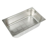Fourniture d'usine équipement de cuisine professionnel Buffet en acier inoxydable récipient alimentaire pleine grandeur Gn Pan avec couvercle