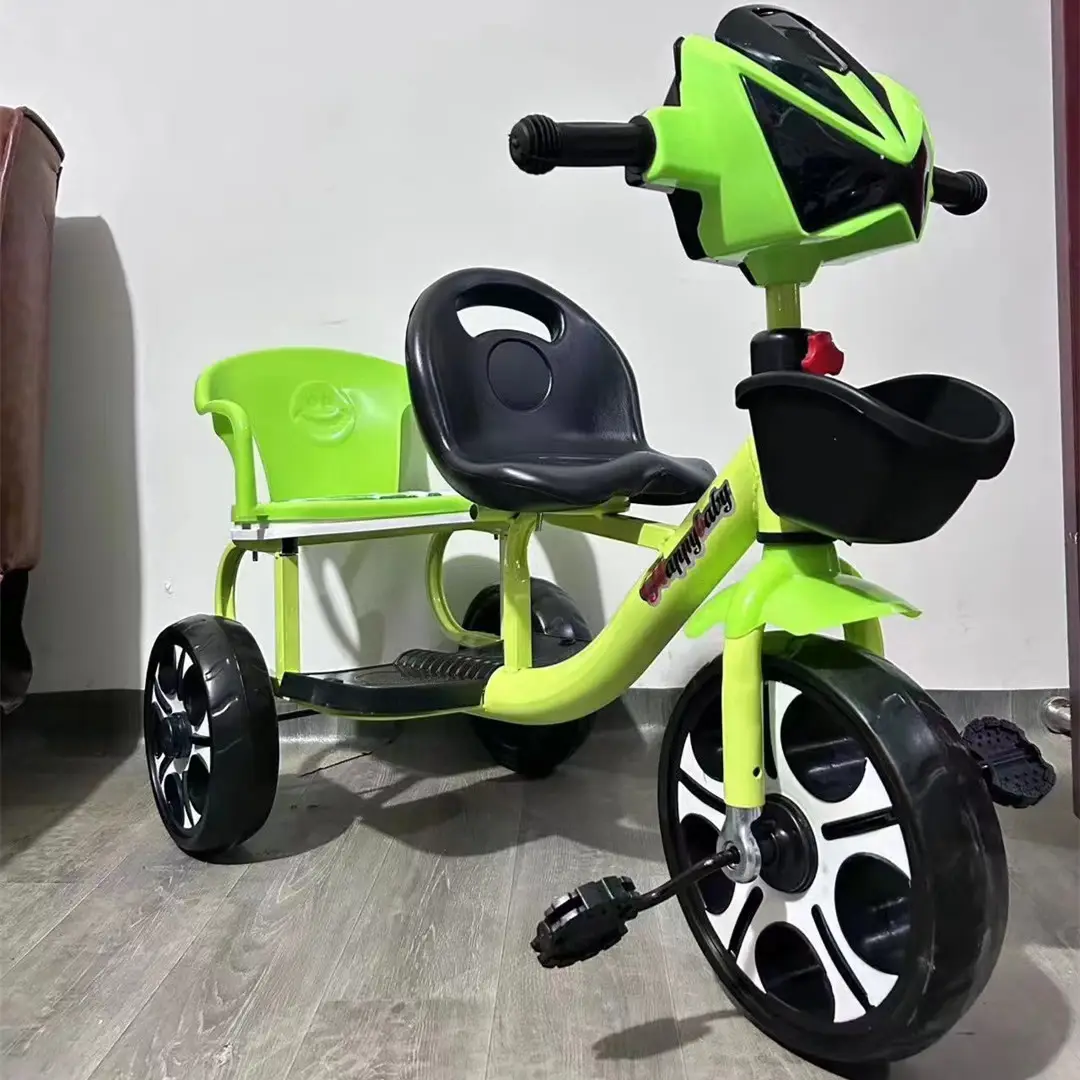 Hot sale children tricycle outdoor balance car baby bike 3 wheel tricycle with light and music ride on toy