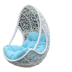 Moderno esterno in Poly Rattan altalene per Patio giardino balcone mobili da cortile-parchi palestre camere da letto alberghi - Product Image 5