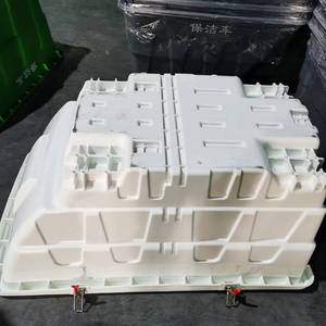 Prix d'usine Extérieur en plastique <span class=keywords><strong>400L</strong></span> Mobile Cart Recyclage <span class=keywords><strong>Compost</strong></span> Stockage des ordures Poubelles avec roues - Product Image 4