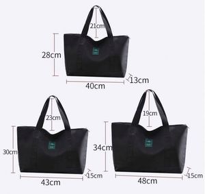 Sac de voyage week-end grande capacité, léger, sac de rangement pour bagages, sac de voyage fourre-tout avec logo personnalisé - Product Image 6