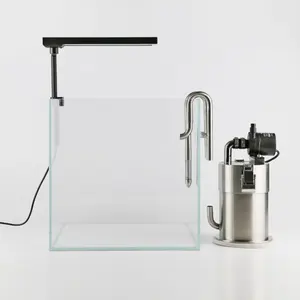 Qualità Premium Mini acquario filtro esterno in acciaio inox filtro filtro per acquari serbatoio piantato