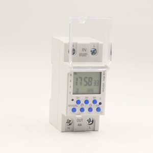 Temporizador HX 40A 220V con 28 temporizadores, cuenta regresiva y ciclo infinito, temporizador de carril guía - Product Image 2