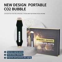 Máquina Facial Portátil Inalámbrica de Oxígeno con Burbujas de CO2, Dispositivo de Rejuvenecimiento de la Piel de Mano para una Limpieza Profunda y Blanqueamiento