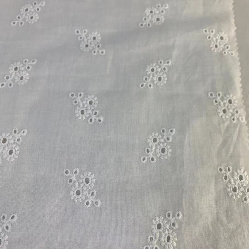 Manufacturer Cloth Material Eyelet 100 Cotton