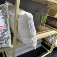 Insert de coussin en plumes naturelles pour canapé d'hôtel, noyau de coussin de dossier, taille personnalisée, garnissage intérieur décoratif