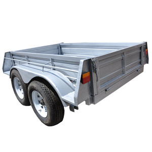 Remorque de boîte utilitaire chromée, remorque en acier inoxydable, cage de remorque 2000kg <span class=keywords><strong>pour</strong></span> voiture - Product Image 5