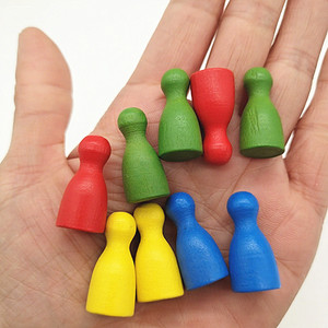 Детские экологически чистые деревянные шахматные фигуры, летающие шахматные фигуры и шашки - Product Image 4