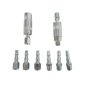 Direct Sales Pneumatic Tool Manufacturer British Three-way <b>Quick</b> <b>Connector</b> Iron Galvanized-001 - Product Image 6
