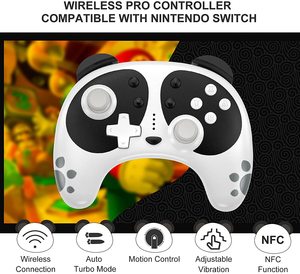 Controlador profesional inalámbrico Honcam para Nintendo Switch con función de despertador NFC compatible con Control de movimiento Turbo Vibration 2021 nuevo - Product Image 2