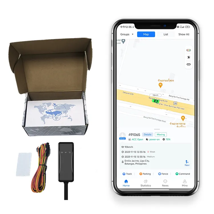 4G Fahrzeug GPS Tracker mit Geo Zaun Einfache Installation Fabrik Bestseller Motorrad Auto