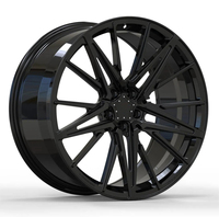 Jantes en alliage forgé monobloc concaves profondes noires 5x114.3, pièces de rechange pour voiture pour GR Supra A80 A90