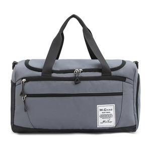 Bolsa de lona con logotipo personalizado de muestra gratis con material Oxford de diseño elegante y cierre de cremallera para viajeros - Product Image 4