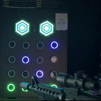 Vente directe usine : Jeu de lumières laser au sol pour parcs d'attractions et parcs à thème, avec labyrinthe et aventure de travail d'équipe