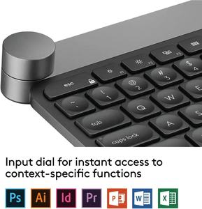 Kustom Rusia Logitech kerajinan kantor Pc Ipad ponsel komputer Laptop aluminium Tablet Usb nirkabel <span class=keywords><strong>Keyboard</strong></span> Gaming dengan saklar - Product Image 2