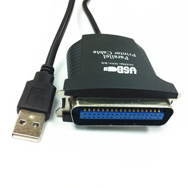 Usb To Parallel Printer Cable 36 Pin Adapter For Old Printer Data Connection