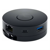 Nuevo Adaptador Móvil USB-C 4K 7 en 1 con VGA y Ethernet para Laptop Dell DA300, Diseño Portátil en Caja