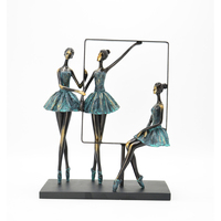 Modèle de ballet dansant pour femmes, moules en résine, sculptures en silicone, décoration de la maison, artisanat en résine, les plus populaires