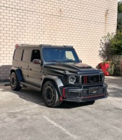 Pour mercedes-benz classe G 2018 + mise à niveau G900 fusée en Fiber de carbone sèche W464 W463A G63 Style lèvre avant diffuseur arrière becquet