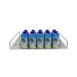 Supermarket Gravity Feed Roller Shelf Management System For Retail Store Beverage Show Shelf