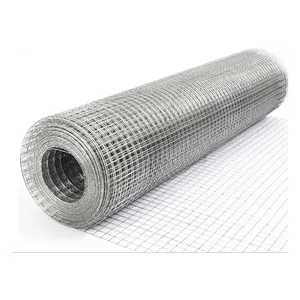 Manufacturers Direct Selling Zinc Coated Wire Mesh Galvanized Bird Cage Welded Wire Mesh Roll For Fence Mesh