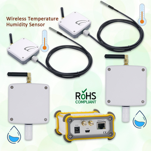 4 Sets <b>Wireless</b> <b>Temperature</b> and Humidity <b>Sensors</b> System 433 mhz <b>Temperature</b> Humidity <b>Wireless</b> <b>Sensor</b> - Product Image 2