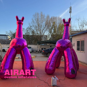 Décoration <span class=keywords><strong>de</strong></span> parc <span class=keywords><strong>de</strong></span> jardin Sculpture <span class=keywords><strong>de</strong></span> <span class=keywords><strong>girafe</strong></span> violette <span class=keywords><strong>de</strong></span> grande taille Jouet gonflable, animaux <span class=keywords><strong>de</strong></span> <span class=keywords><strong>girafe</strong></span> gonflés pour décoration <span class=keywords><strong>de</strong></span> soirée dansante - Product Image 2