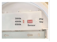 Best-seller 3 ans de garantie 12W 18W 28W plafonnier led monté en surface plafonnier LED à intensité variable pour salle de bain