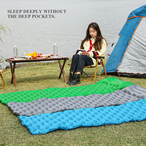 Matelas pneumatique compact léger gonflant la couverture de matelas de couchage en mousse imperméable équipement de camping en plein air - Product Image 3