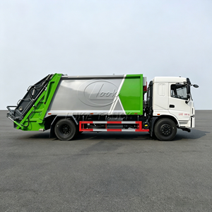 Camion compacteur de déchets Sanhuan Haolong à essieu unique de 18 mètres cubes à bas prix, avec options LHD/RHD, véhicule de collecte des déchets solides - Product Image 2