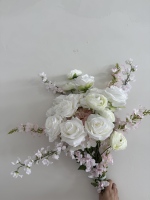 Waterval Waterdruppel Stijl Bruidsmeisjesboeket Handboeket Bloem voor Bruiloft Fotografie Bloemen Huisdecoratie