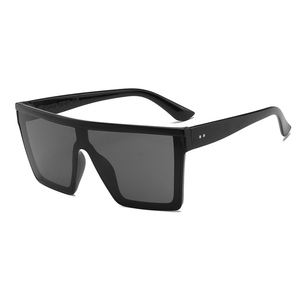 tendance designer <span class=keywords><strong>noir</strong></span> vintage nouveaux arrivants mode homme 2020 femmes carré nuances lunettes de soleil lunettes de soleil - Product Image 2