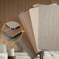 Panneaux muraux en bois de bambou à motifs de grain de bois variés, panneaux décoratifs intérieurs pour hôtel, panneaux/plaques murales en fibres composites