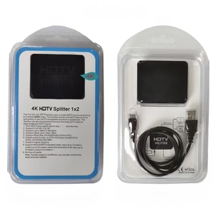 Mini <span class=keywords><strong>Splitter</strong></span> <span class=keywords><strong>HDMI</strong></span> Ultra-sottile 4K 1 Ingresso 2 Uscite, Hub 1X2 per Doppio Display, Ripetitore Amplificatore a 2 Porte per PS5 PS4 Apple TV - Product Image 6