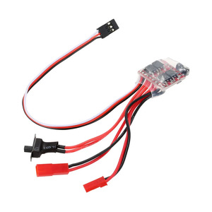 10A 20A 30A Brushed ESC With Brake Switch For <b>RC</b> Car Boat Remote <b>Control</b> Vehicles Plastic DC Motor Parts - Product Image 2
