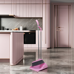 Set Paletta e Scopa a Manico Lungo per la Pulizia Domestica Economico a Vendita Diretta - Product Image 4