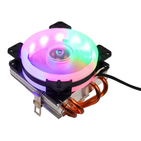 Ventilateur de refroidissement RGB abordable au meilleur prix, 4 caloducs, refroidisseur d'air pour processeur haute performance