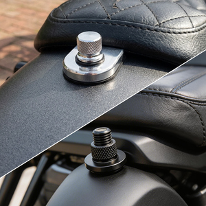 Vis de fixation rapide CNC, écrous et rondelles pour siège de moto Harley, accessoires de fixation du siège - Product Image 3