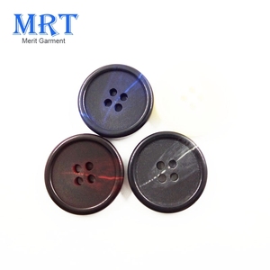 Ampliamente utilizado buena calidad cuerno de botones de resina para hombres traje de Damas abrigo de viento - Product Image 2