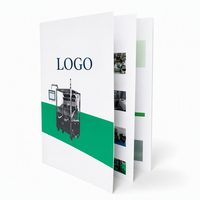 Libro de Perfil Empresarial Personalizado Profesional, Tapa Dura, Encuadernación Cosida Brillante, Tamaño A4, Impresión a Todo Color
