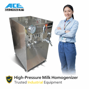 Machine d'homogénéisation du lait 1000L/H, homogénéisateur de lait concentré - Product Image 2