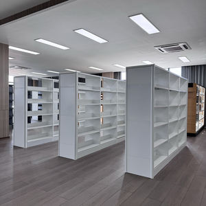 ระบบชั้นวางหนังสือเหล็กสำหรับงานหนัก ชั้นวางโลหะสำหรับจัดเก็บเอกสารและพื้นที่<span class=keywords><strong>อ่าน</strong></span>หนังสือ - Product Image 1