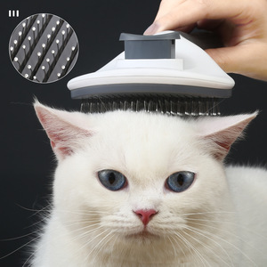 Brosse démêlante autonettoyante pour chiens et chats – Outil de toilettage et accessoires de démêlage pour animaux de compagnie – Vente en gros - Product Image 5